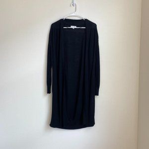 Prologue Black Long Cardigan